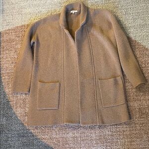 Madewell XXS camel tan cardigan